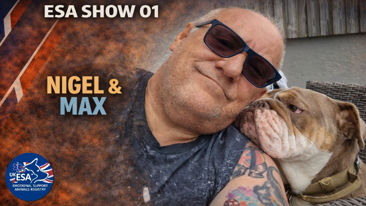 Nigel and Max: Life with an Emotional Support Animal