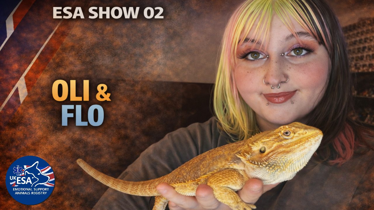 Oli and Flo: Life with a Bearded Dragon ESA